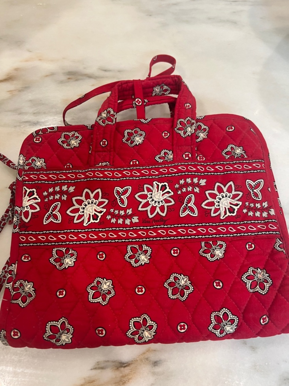Vera Bradley Hanging Red Travel Organizer